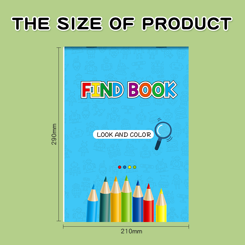 Interactive Book with Hidden P - Food Snacks Coloring Book recension och pris
