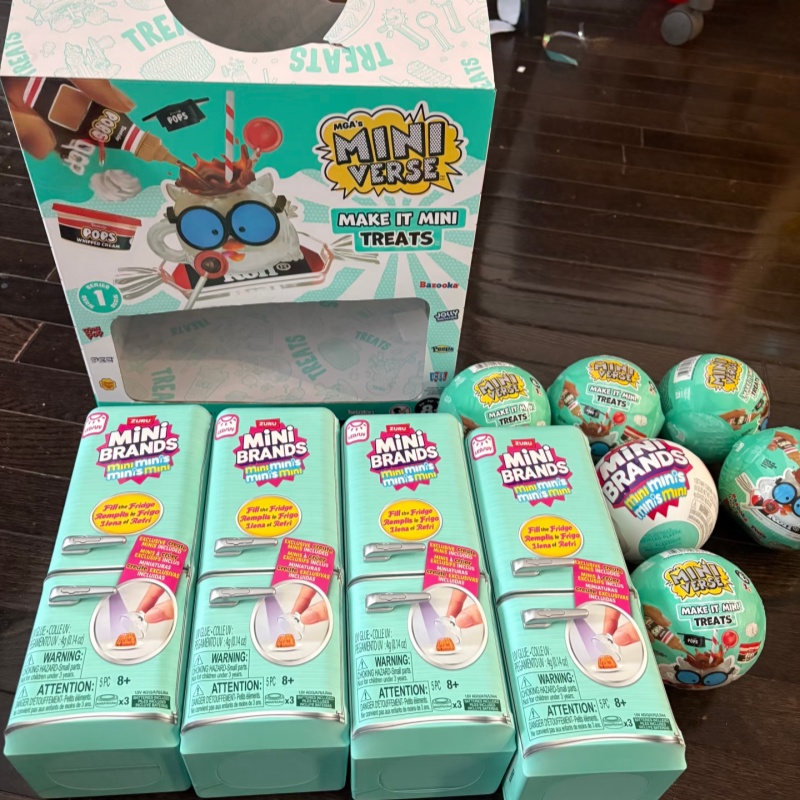 Miniverse Mini Snack Ball Refr - Food Snacks Box recension och pris