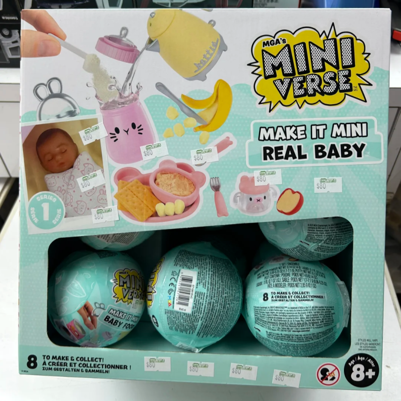 Miniverse Mini Snack Ball Refr - Food Snacks Box recension och pris