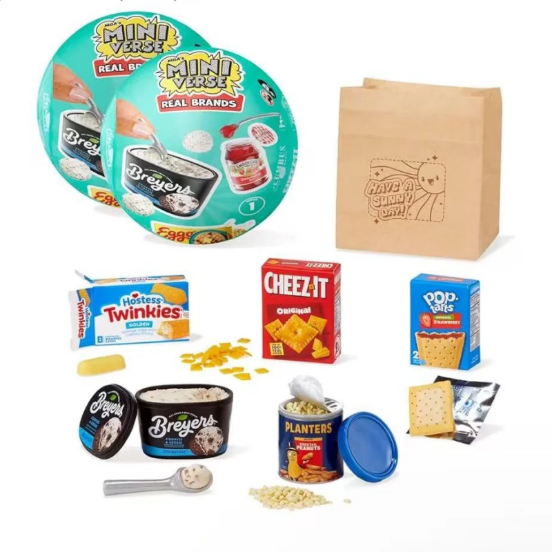 Miniverse Mini Snack Ball Refr - Food Snacks Box recension och pris