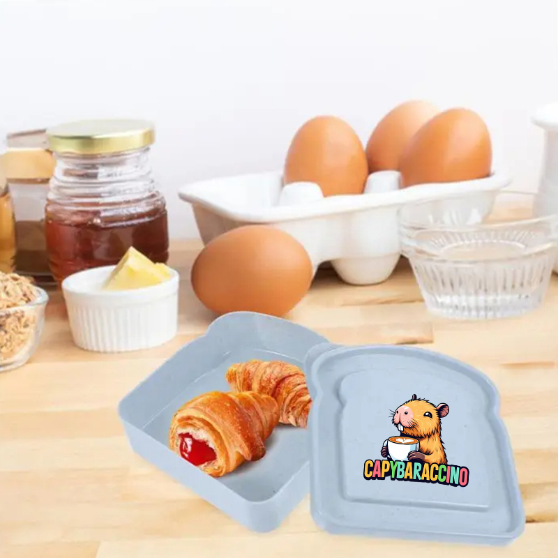 Capybara Sandwich Food Storage - Food Snacks Box recension och pris