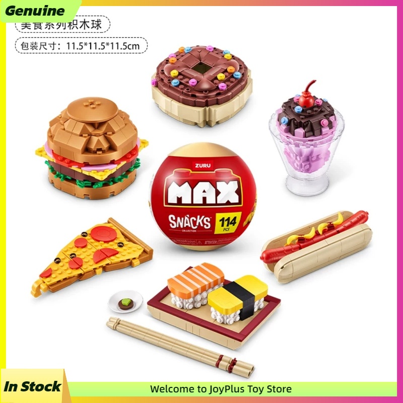 ZURU MAX Snacks Blind Box Buil - Food Snacks Box recension och pris