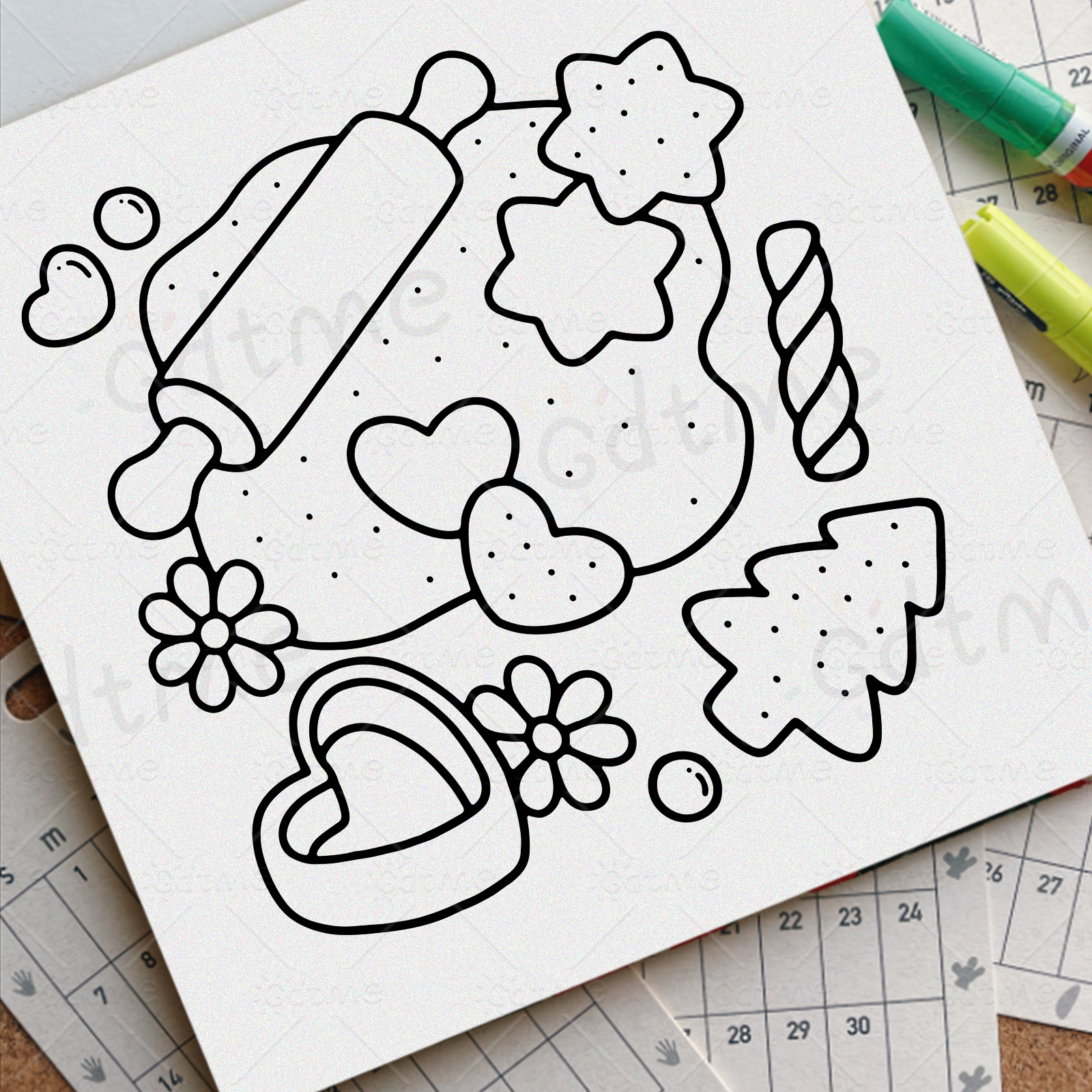 FOOD SWEETS Bold-easy Patterns - Food Snacks Coloring Book recension och pris