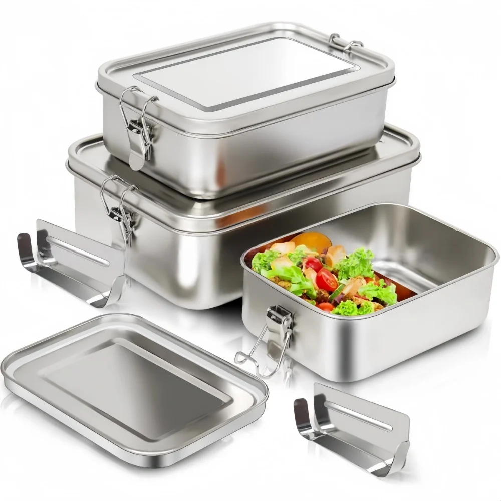 Stainless Steel Bento Box Meta - Food Snacks Box recension och pris