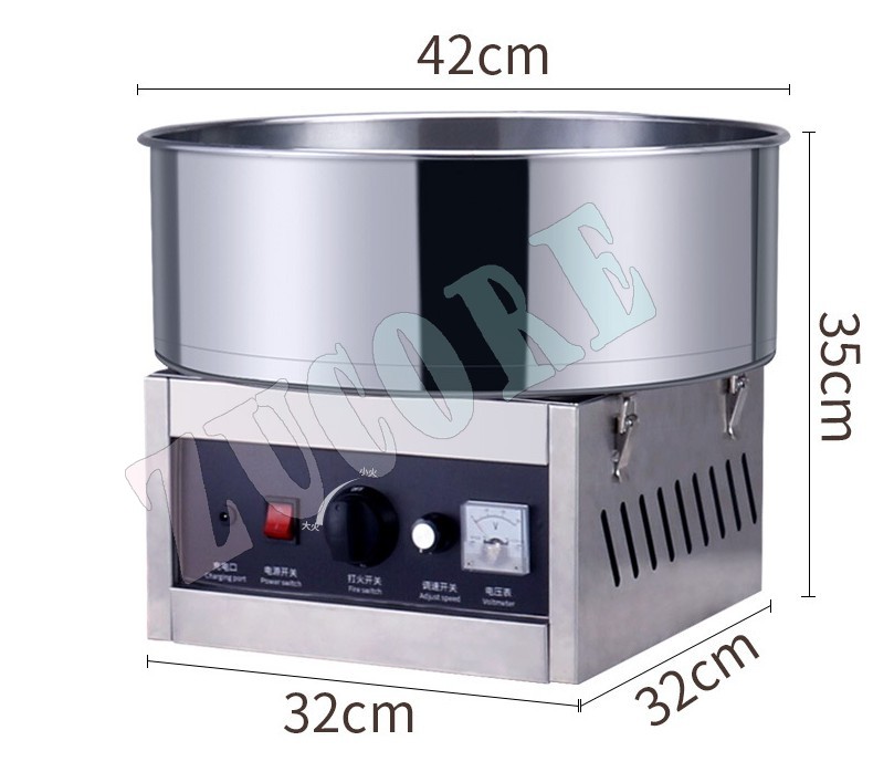 Commercial DIY Cotton Candy Ma - Food Processor Snacks recension och pris