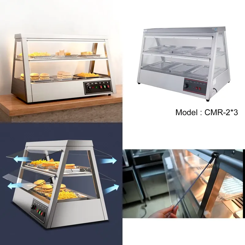 Stainless Steel Countertop Chi - Snacks Food Warmer recension och pris