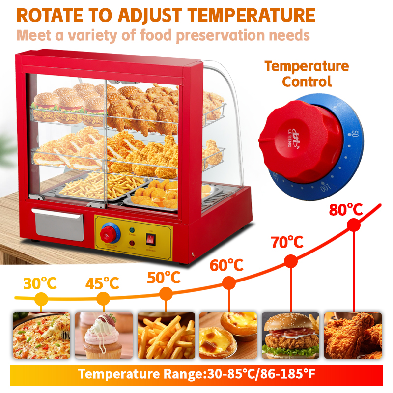 Restaurant Countertop Electric - Snacks Food Warmer recension och pris