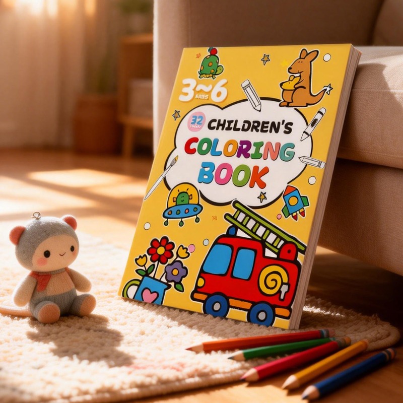 Children's Drawing Book, Conta - Food Snacks Coloring Book recension och pris