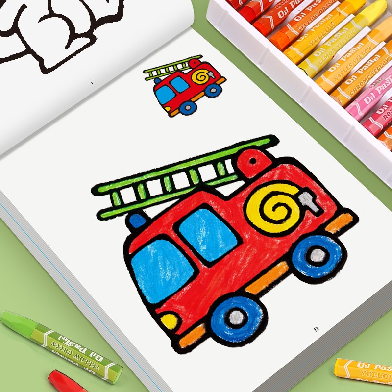 Children's Drawing Book, Conta - Food Snacks Coloring Book recension och pris