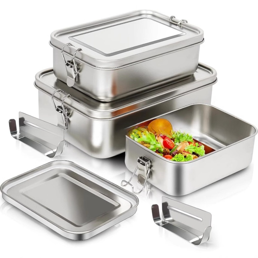 Stainless Steel Bento Box Meta - Food Snacks Box recension och pris